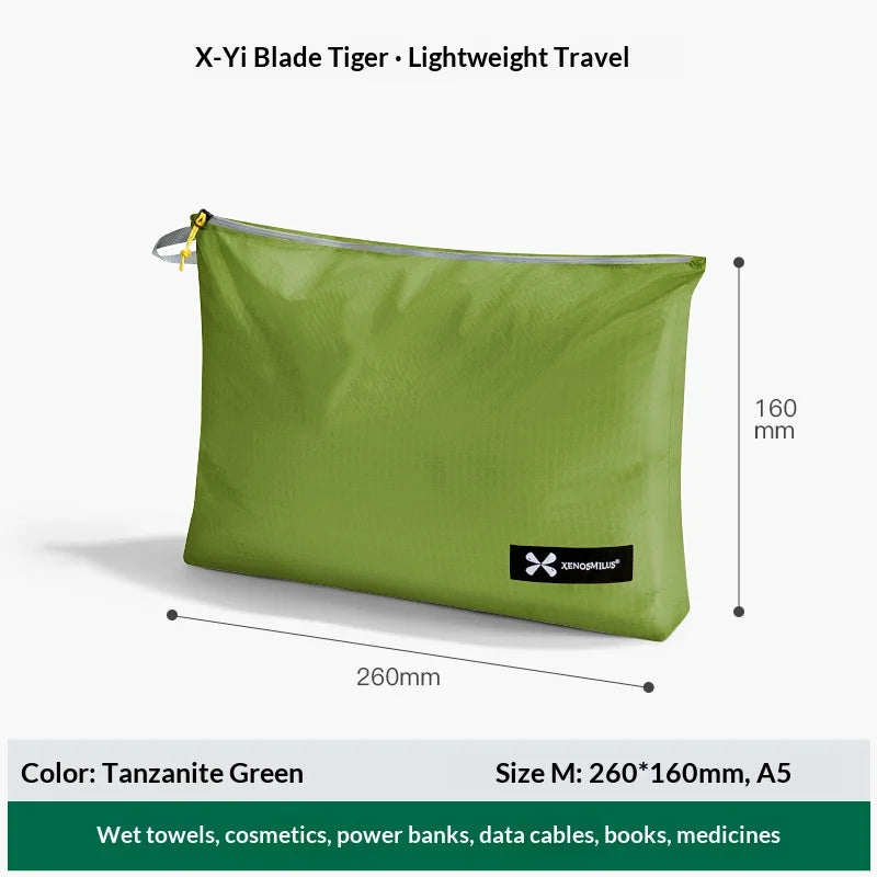 Ultra Light Travel Outdoor Storage Bag, Portable ID Storage Bag, Toileting Card Bag, Sub Packaging Miscellaneous Bag Stuff Sack