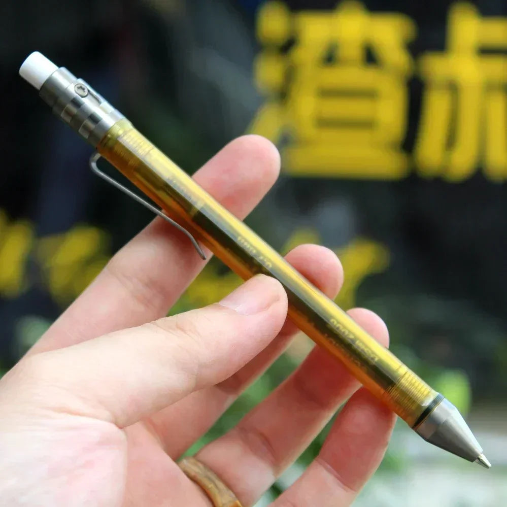 EDC Titanium Alloy PEI Pencil With Collection Writing Multi-functional Portable Outdoor EDC Tools