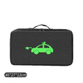 Outdoors Car Storage Charging Gun Storage Bag High-Capacity Portable Waterproof Shock-Absorbing Car Carrying Charger Storage Bag