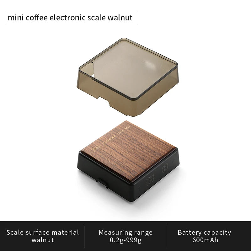 Bincoo electronic coffee scale Italian coffee bean weighing smart hand made mini professional coffee scale coffee equipment Hot