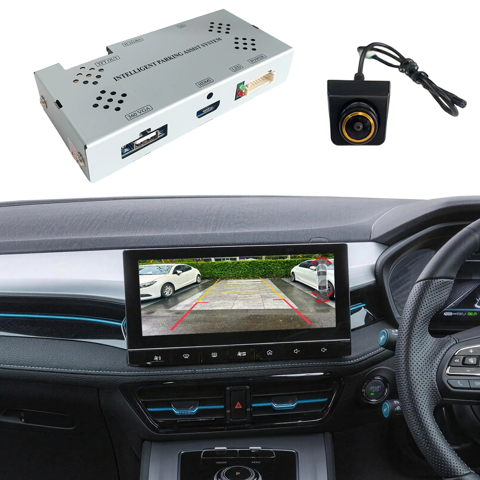 AHD Backup Camera Interface for SAIC MG5 2025-2026, No Need Programing Code