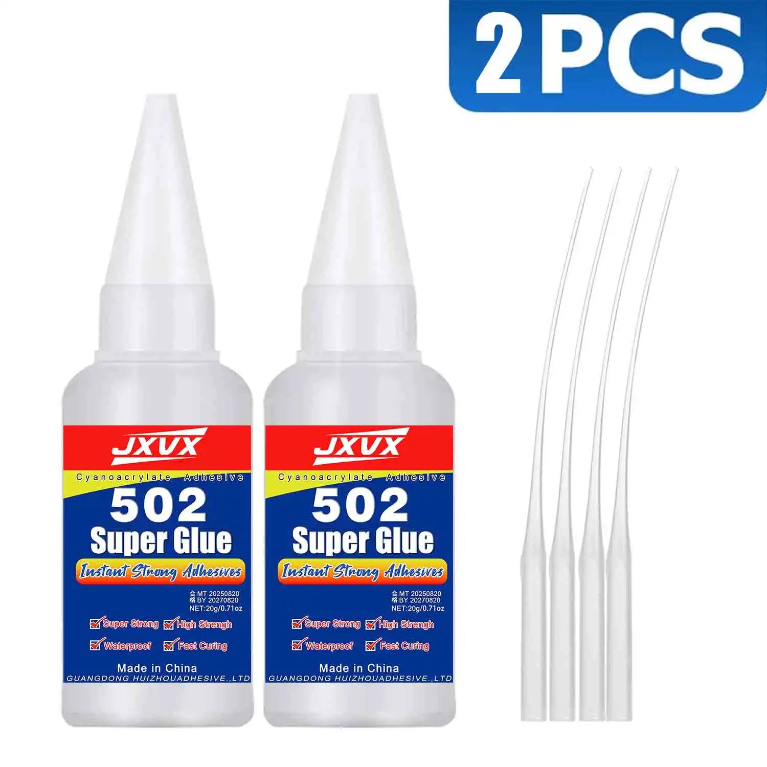 High-Strength All-Purpose Adhesive for Home Use – 5S Quick-Drying Cyanoacrylate (20 g) – Metal, Plastic, Wood