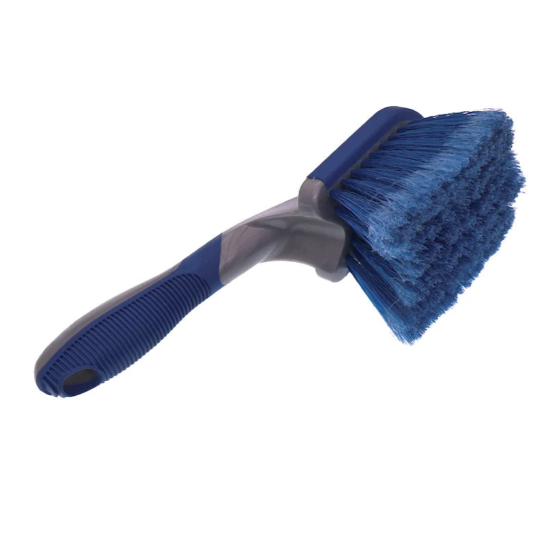 26x7x7 cm Auto Tire Rim Floor Mat Detailing Cleaning Brush 1 Pcs for Anti Scratch Car Wheel Brush Soft PP Bristles Car Washing