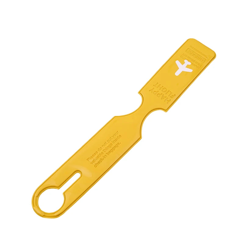 1/3Pcs Luggage Tag Bar Shape Travel Trolley Suitcase Business Card Consignment Bag Find Your Bag Quickly And Accurately Supplies