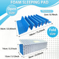 Egg Nest Sleeping Mat 330g Ultralight Aluminum Foil Pad Portable Insulated Camping Mat for Hiking Backpacking Tent Beach Yoga