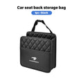 Car Seat Back Storage Leather Multifunction Storage Box For Toyota Harrier 30 60 80 XU30 XU60 XU80 2022 2023