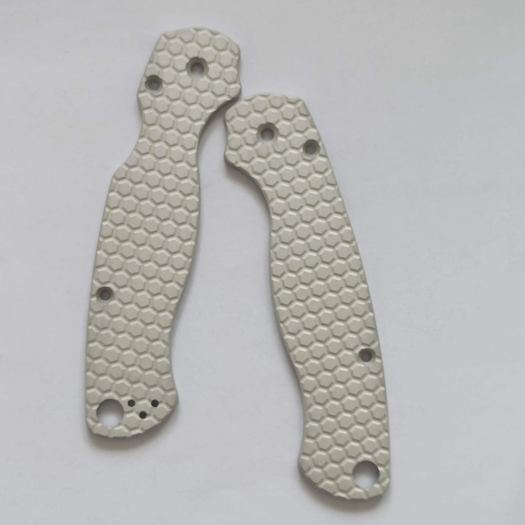 1 Pair Aluminum Alloy Knife Handle Scales for Spyderco C81 Para 2 Folding Knives