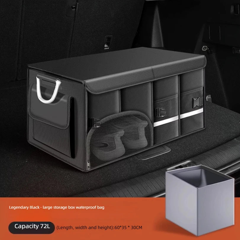 Car Trunk Storage Box Car Storage Box Car Interior Supplies Trunk Sorting Shoe Storage Artifact