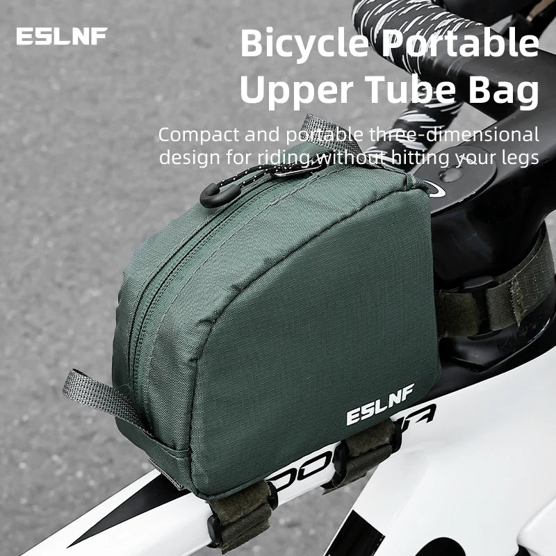 ESLNF Rainproof Bicycle Top Tube Bag Fashion Lightweight Cycling Bag New Design Bicycle Bags Bike Accessory
