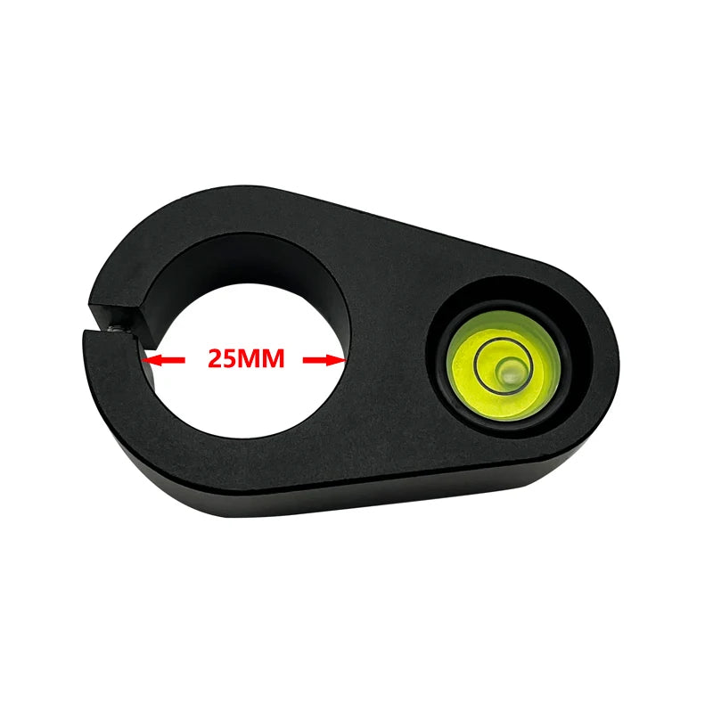 1pcs Metal Center Pole Leveling Blister Measuring Rod Carbon Fiber Rod Spirit Level Bubble Mapping Accessories D25//32/36