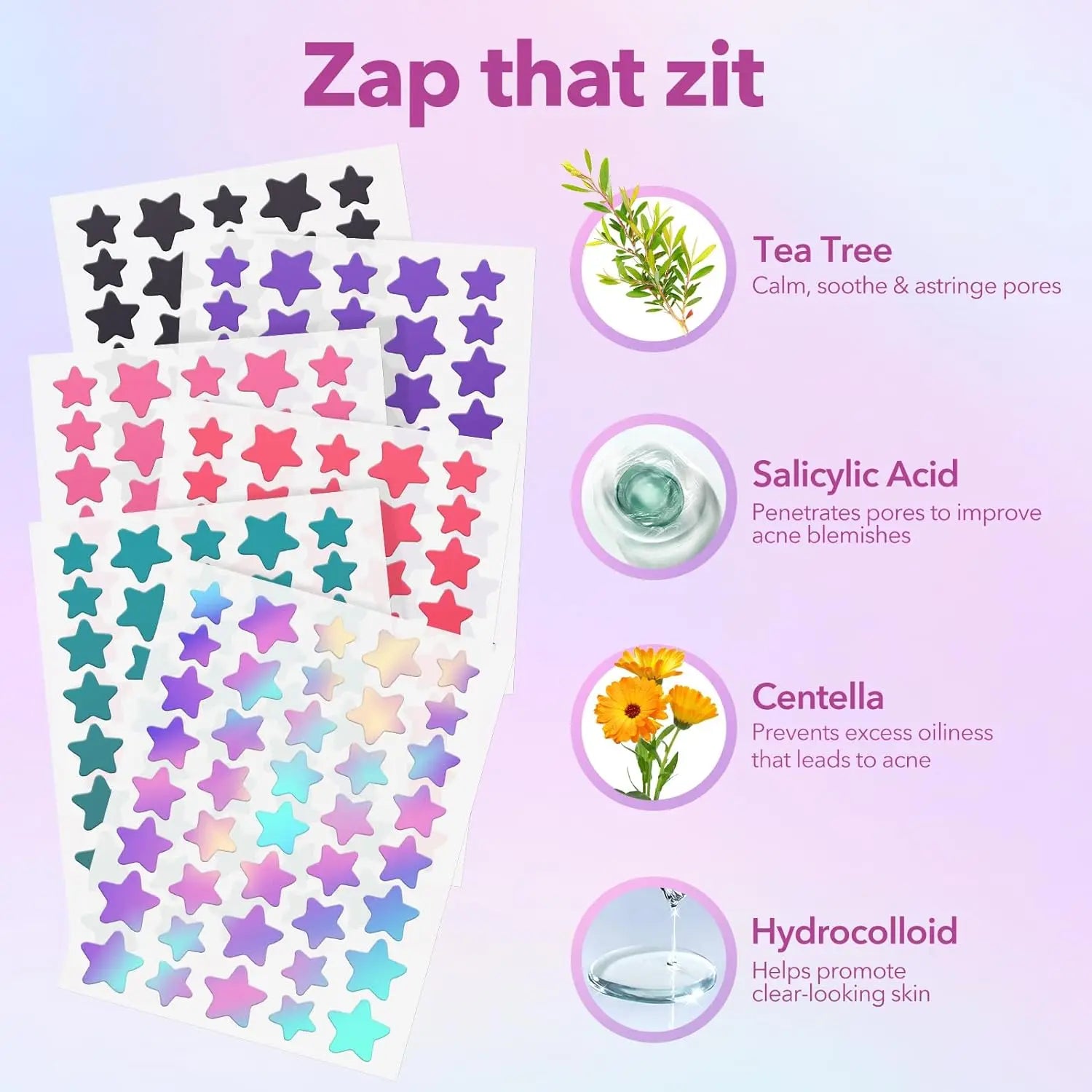 240 pieces/acne patch, covering acne and pimple patches, deep cleansing high-quality patch, gentle and skin friendly