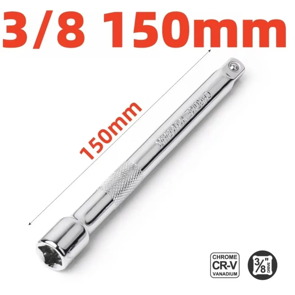 Hand Tool 1/4" 3/8" 1/2" Ratchet Wrench 50/100/150/250mm Professional Extension Bar Ratchet Wrench Extension