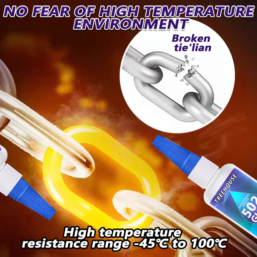 502 Glue 35-50ml Super Strong Instant Adhesive Fast Dry Universal Repair for Metal Wood Rubber Ceramic Plastic