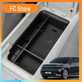 For IONIQ 9 2025 Center Console Organizer Box Armrest Box Car Interior Storage Box Anti-slip Silicone Mat Organizer Insert