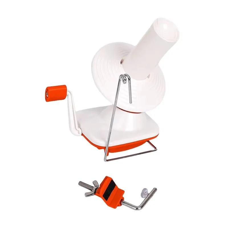 Red Yarn Winder Tool, Household Thread Weaving Spool Organizer, Ball Maker Splitter, Home Craft Essential