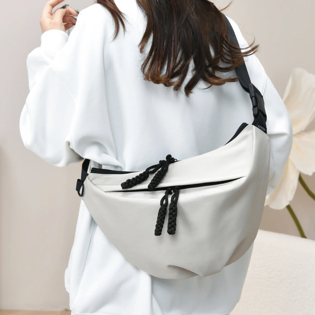 2026 New Lightweight Waterproof Crossbody Bag, Large Capacity Casual Versatile Cycling Bag, Sports Chest Bag, Men's Shoulder Bag, Women's Bag