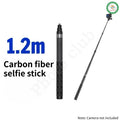 1.2M Carbon Fiber Selfie Stick for DJI Osmo 360/Action 5 Pro Ultralight Invisible Selfie Stick for Insta360 X5/Ace Pro 2/GoPro