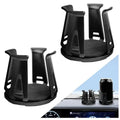 1 Pair Car Cup Holder Insert Cup Holder  For Auto With Adaptive Clamping Arm Automotive Interior Accessories