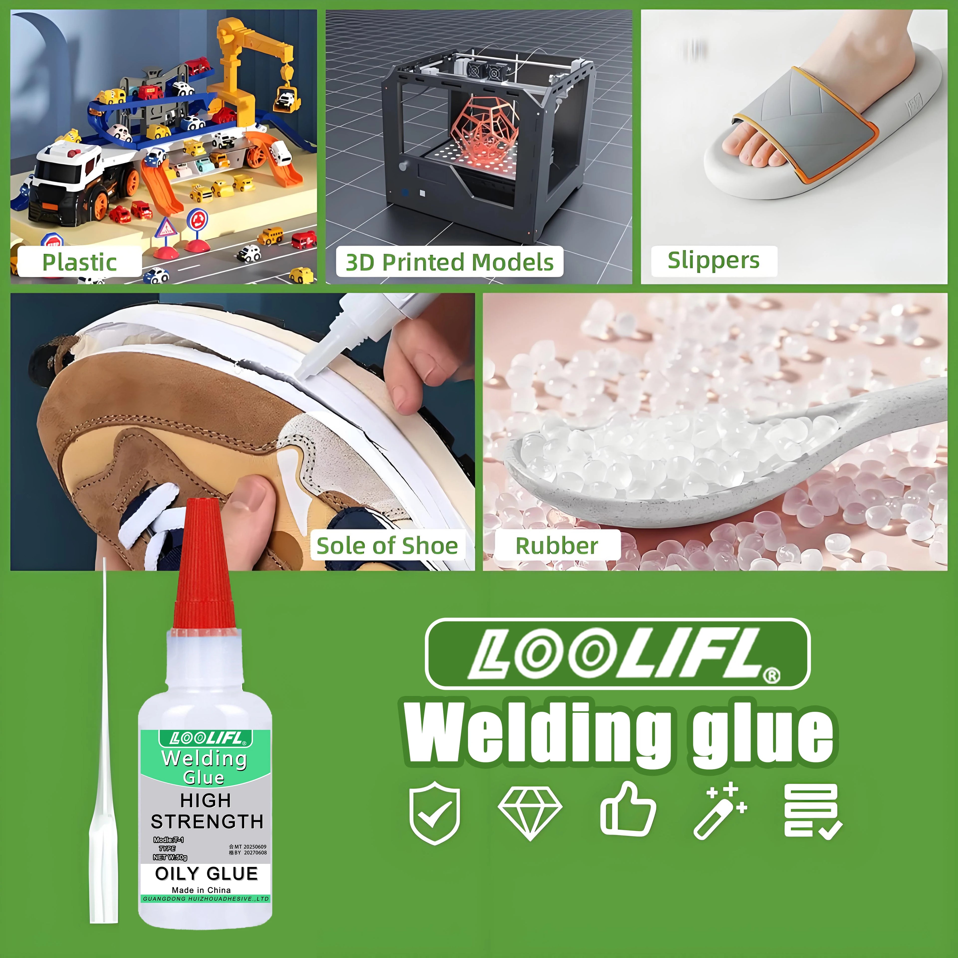 Super instant glue, strong transparent glue, used for plastic, metal, wood, pottery, leather, glass, rubber