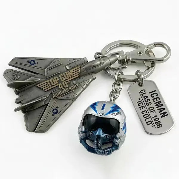 Top Gun 40th Anniversary Keychain & Duck ,Home Desktop Decorations Small Gift 2026 New 40th Anniversary Fan Exclusive Gift