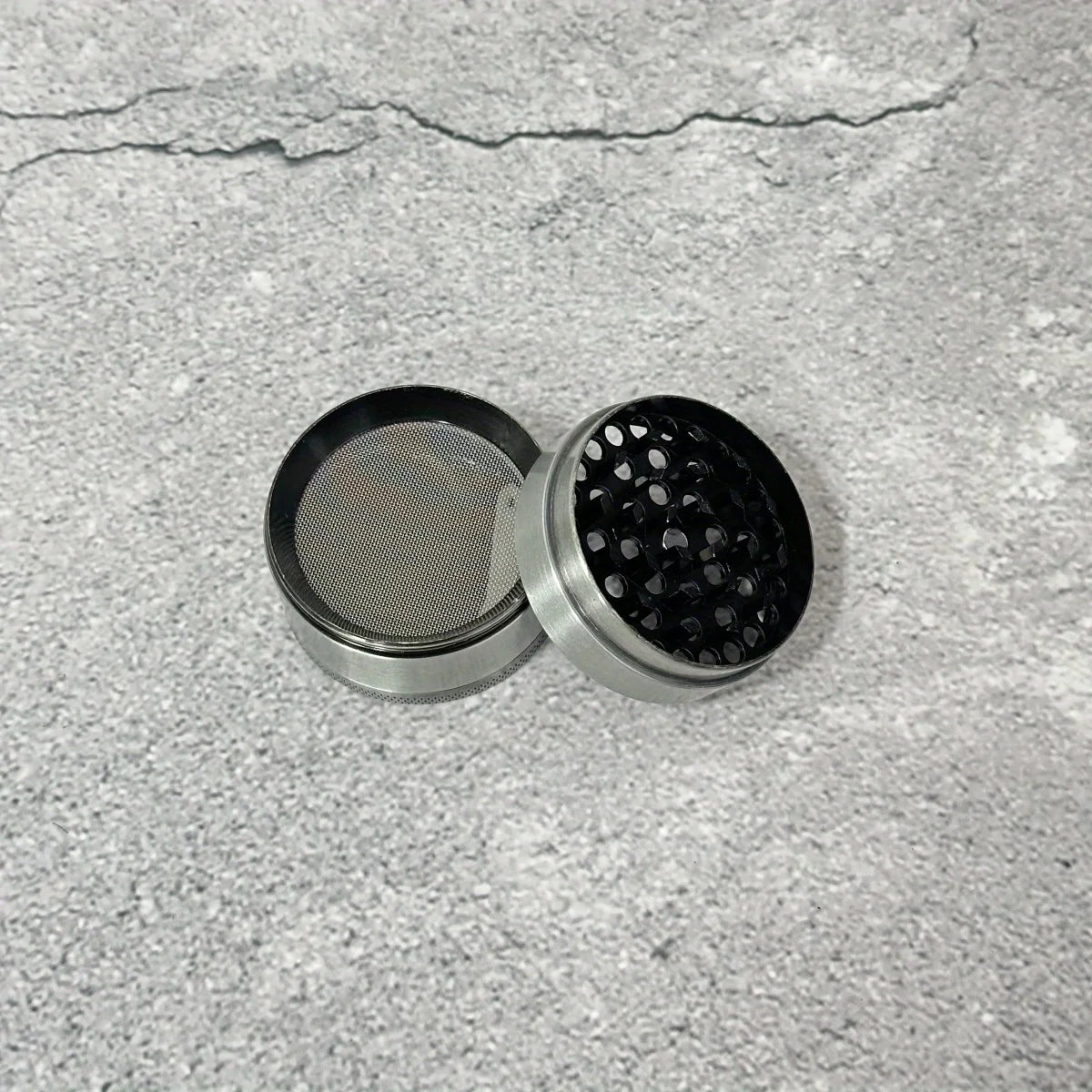 1.6/2inch Silver Dog Metal Herb Grinder Mill Mortar 4-Layers Tobacco Vanilla Bud Grinder Grass Cigar Smoking Cigarette Tool
