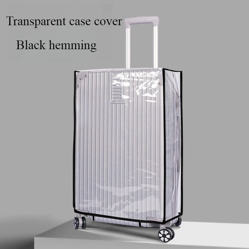 Luggage Protective Cover Luggage Cover Travel Trolley Case Transparent Dust Cover Luggage Protective Cover