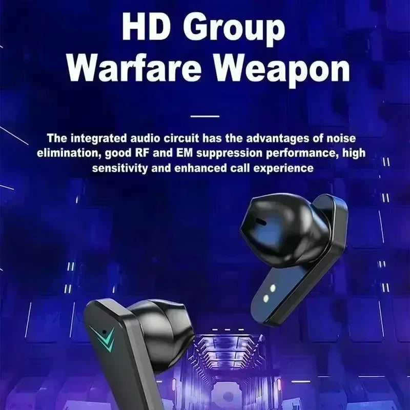 NEW TWS Earphones Bluetooth Wireless Gamer Headphones 65ms Low Latency Earbuds Fone Headset Gamer For all smartphones
