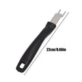 Stainless Steel Grill Grate Lifter Tool For Charcoal Grills BBQ Cooking Utensils For Backyard Barbecue Camping Picnic Travel