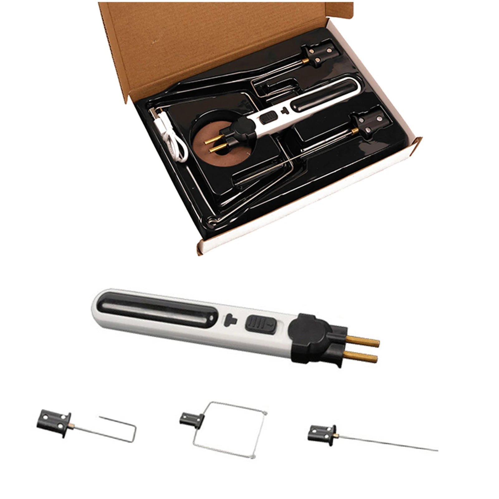 Portable Cordless Foam Cutter Hot Wire Foam Cutter Pen Styrofoam Cutting Tools Kit Electronic Soldering Kit
