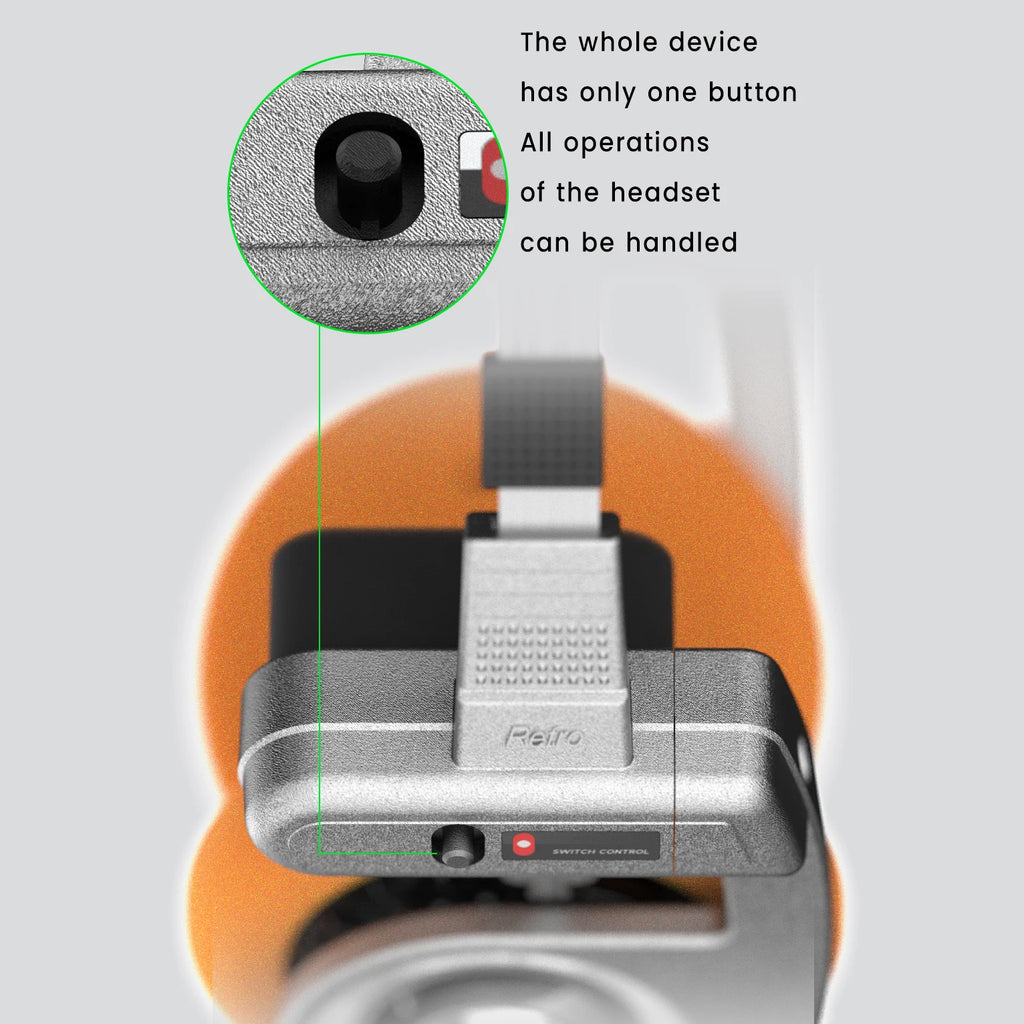 UMELODY U3 RETRO Headphones Wireless Bluetooth Headphones ON-Ear Headphones HIFI Wireless Foldable Noise Canceling Headphone