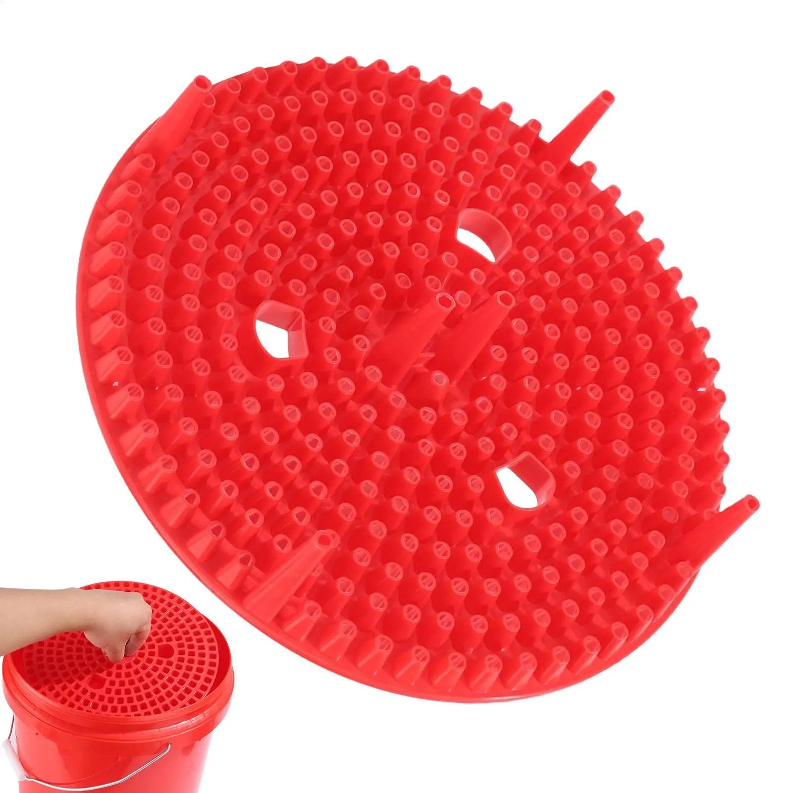 Car Wash Bucket Insert 10.2" Diameter Car Wash Filter Removes Dirt Universal Cleaning Tools Great for Washing Cars