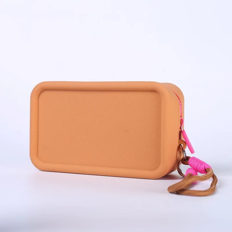 Clutch Bag Silicone Case Makeup Bag Ladies' Exclusive Fashion New Style Storage Bag Festive Gift