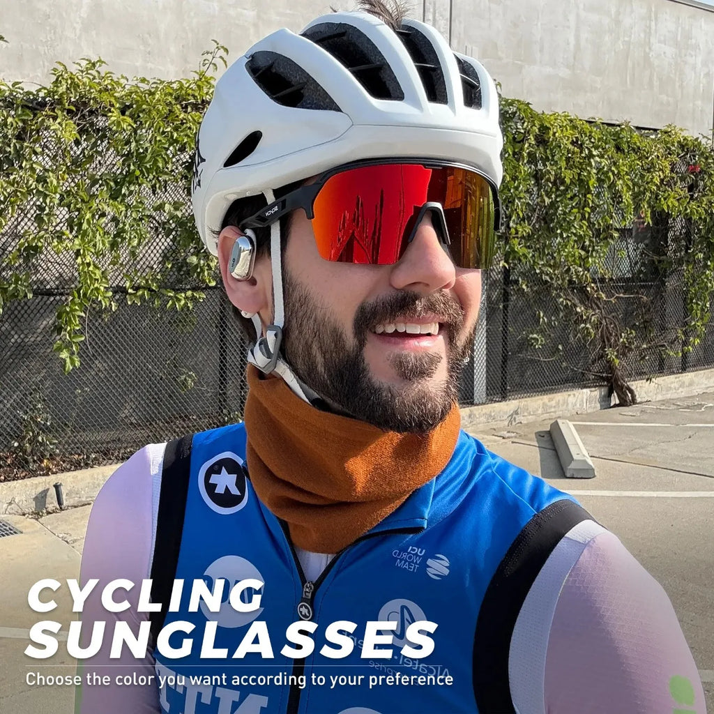 SCVCN Cycling Glasses Sunglasses for Men Outdoor Sports Glasses UV400 Hiking Eyewear MTB Road Cycling Goggles Bicycle Women