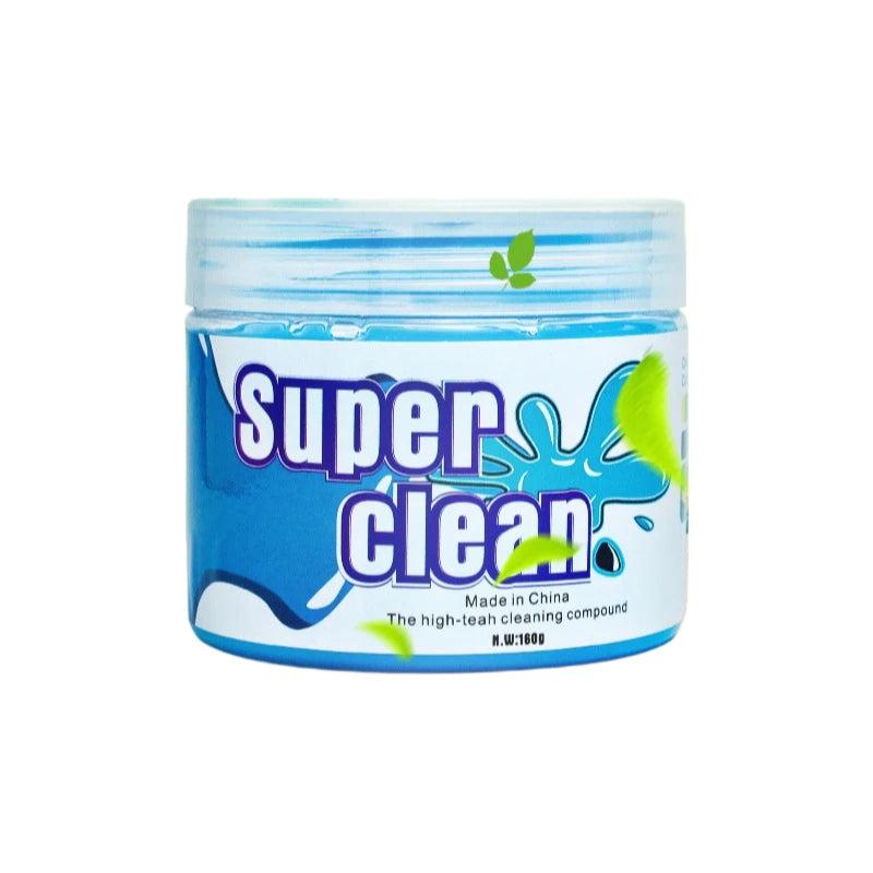 Crystal Cleaning Putty Car Interior Cleaning Slime Gel for Dust and Crevices Multifunctional Cleaner
