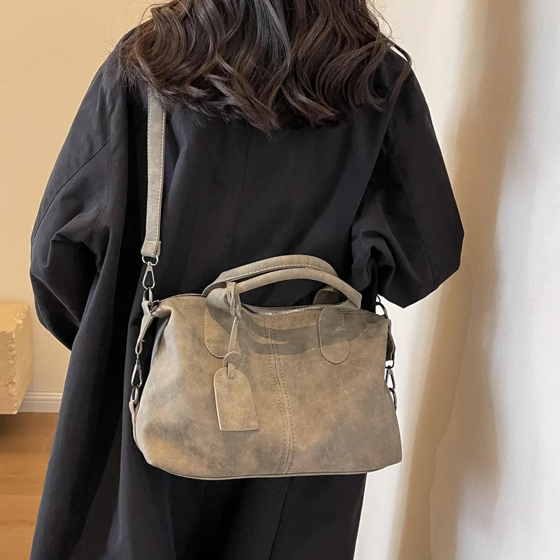Vintage Large Capacity Crossbody Bags for Women Shoulder Bags Fashionable Women Tote Bag Designer Bag Travel Bags Сумка Женская