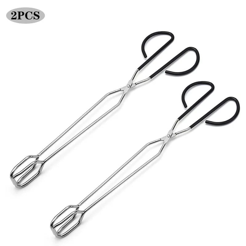 Barbecue Scissor Tongs Grilled Food Tong BBQ Tools Long Handle Scissor BBQ Bread Roast Clip Kitchen Baking Tongs BBQ Accessories