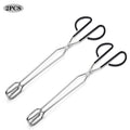 Barbecue Scissor Tongs Grilled Food Tong BBQ Tools Long Handle Scissor BBQ Bread Roast Clip Kitchen Baking Tongs BBQ Accessories