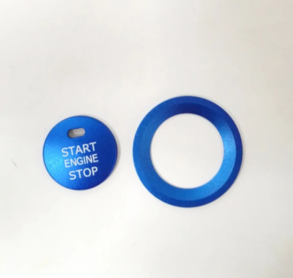 For Hyundai Elantra AD/Avante Car Interior Engine Start Stop Button Push Ring Cover Trim 2017-2020 For Hyundai I30 2017-2022