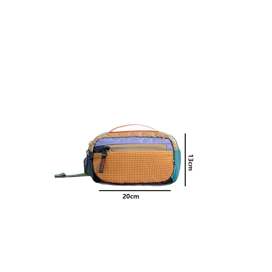 Dopamine Color Block Convertible Crossbody Bag Versatile Women Daily Handbag Multi Way Shoulder Purse Fashion Contrast Color Cas