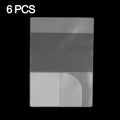 6/18pcs Passport Cover Bag Travel Passport Protective Transparent Frosted Style Available With Card Slot Passport Sleeve Case