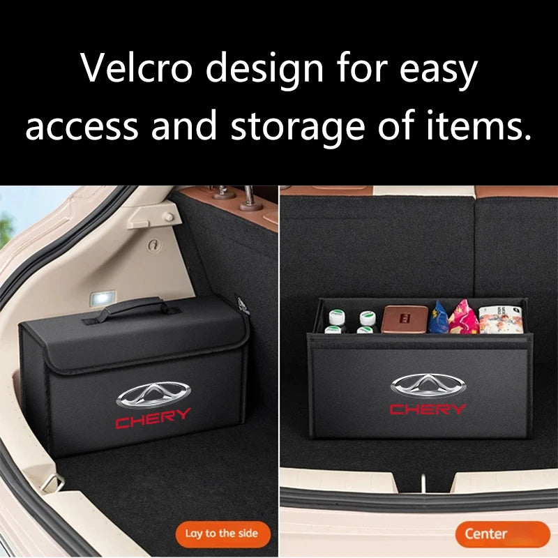 Car Trunk Storage Box Organizer Stowing Tidying Container Bag For CHERY TIGGO 2 5 4 TIGGO7 PRO TIGGO8 Plus 9 ARRIZO 6 8 2025