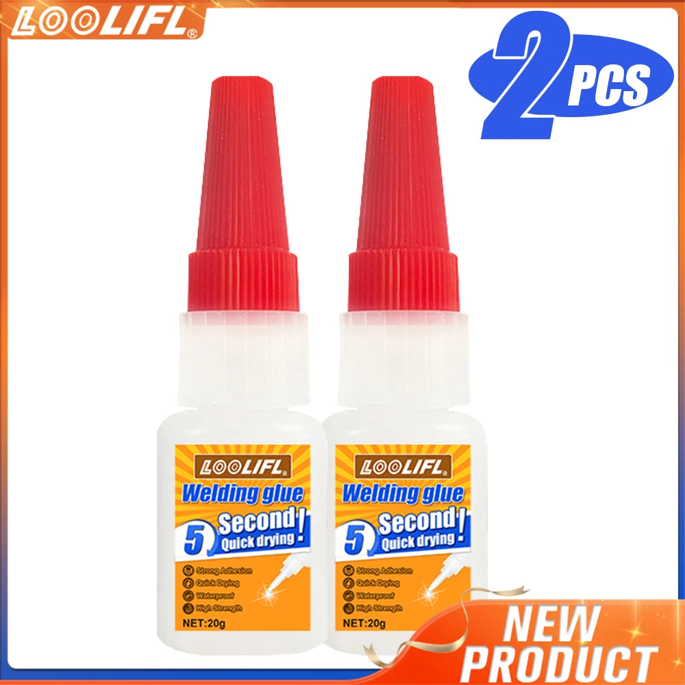 LOOLIFL OIL-BASED WELDING GLUE SUPER EXTRA STRENGTH GLUE FOR PLASTIC AND METAL WELDING WOOD METAL GLASS CERAMICS JEWELRY REPAIR GLUE MULTIFUNCTIONAL OIL-BASED PRIMARY GLUE.