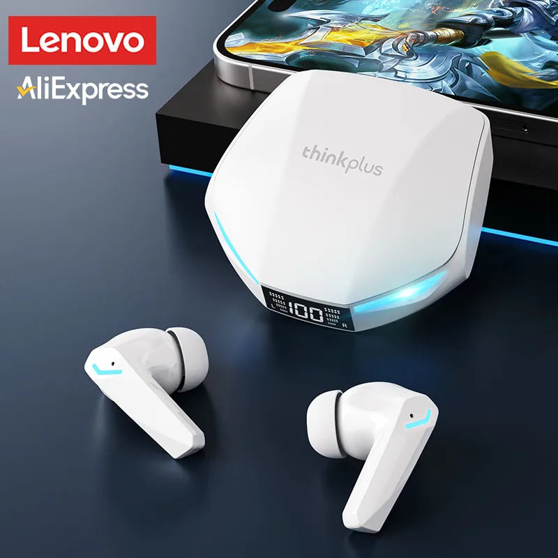 Lenovo GM2 Pro Bluetooth 5.4 Earphones Sports Headset Wireless In-Ear Gaming Low Latency Dual Mode Music Headphones New
