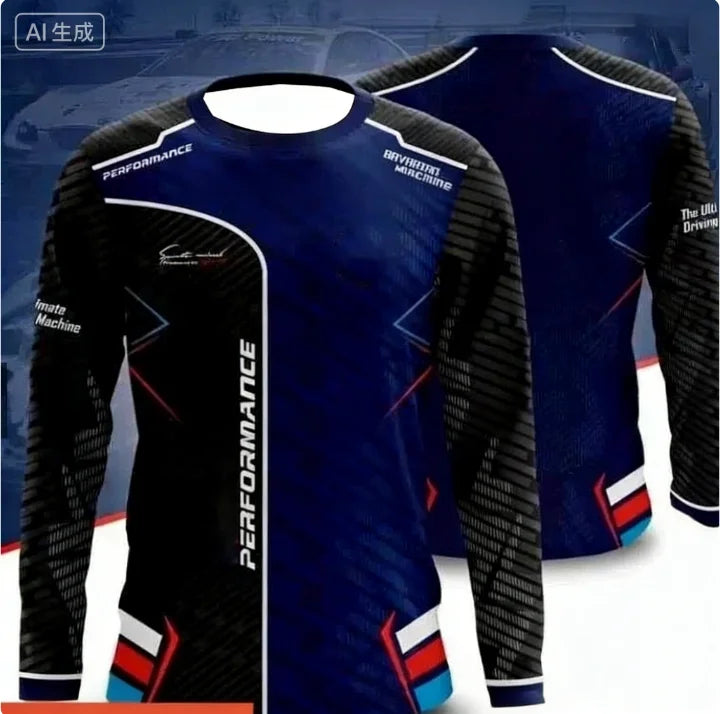 Motorrad Long Sleeve Tops Men Women Clothing Motorcycle Mountain Bike Jersey Breathable Quick Dry Downhill Flexible TopsOutdoor