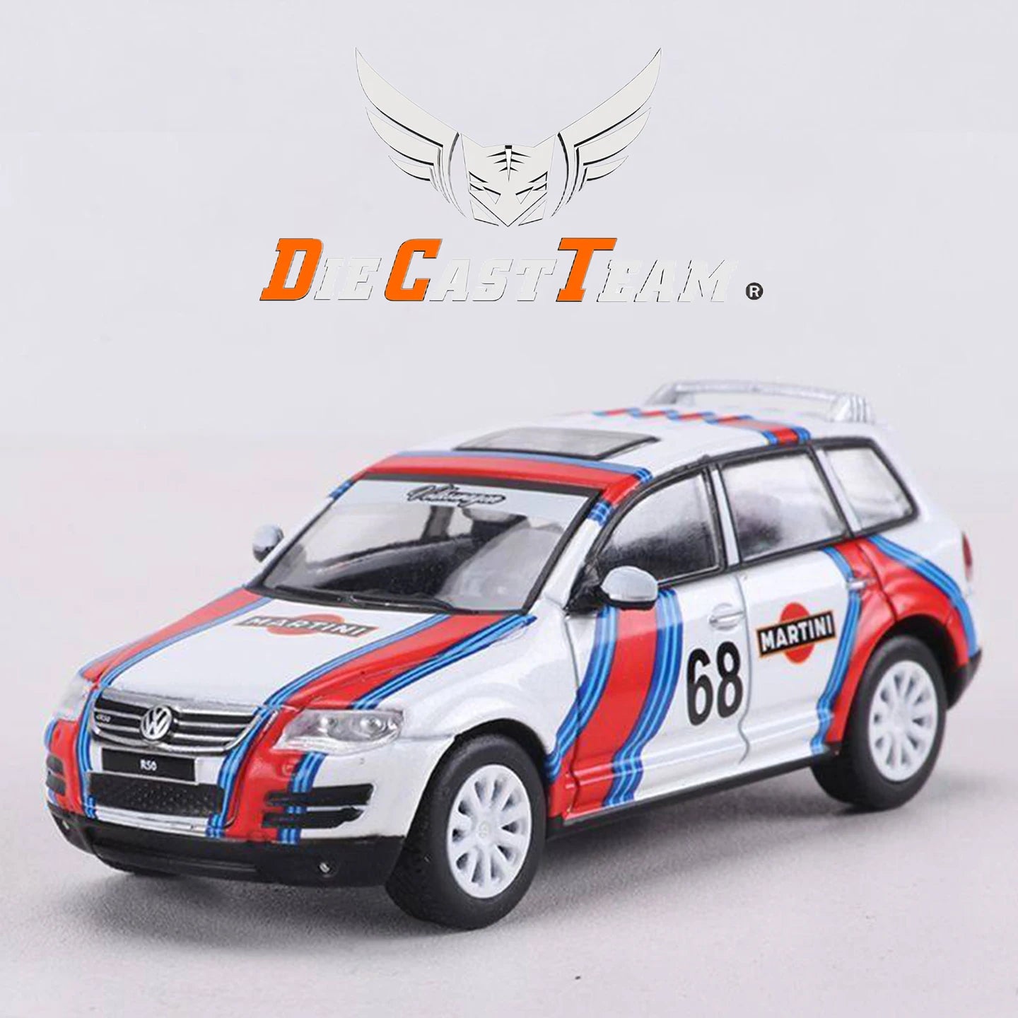 SHADOW / DCT 1/64 Volkswagen Touareg R50 Car Alloy Toys Motor Vehicle Diecast Metal Model Kids Xmas Gift Toys for Boys
