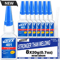 406/480 Medium Super Glue Pro Kit (0.7oz) – Strong, Fast, All-Purpose CA Glue (Cyanoacrylate Adhesive) – with Anti-Clog Cap, Precision Tips & Extra Nozzles for WHandmade, Quick Fixes & Hobby Models.