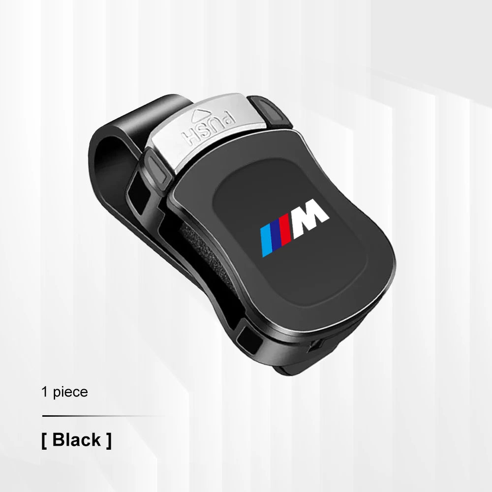 Car Visor Glasses Storage Clip Sunglasses Holder for BMW X1 X3 X4 X5 X6 F15 F16 1 3 5 6 7 Series G30 G32 G11 F48 F39 520 525 320