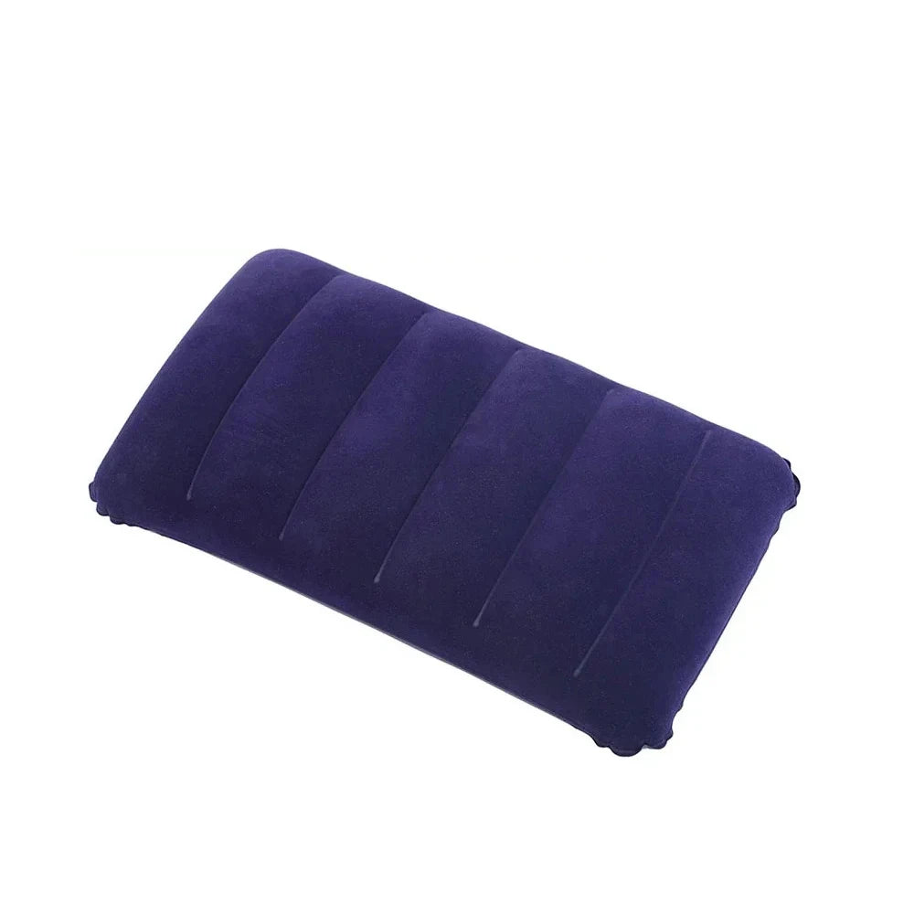 47x30cm Air Cushion Pillows Outdoor Camping Sleep Cushion Folding Square lnflatable Pillows Travel Backrest Plane Head Rest Big
