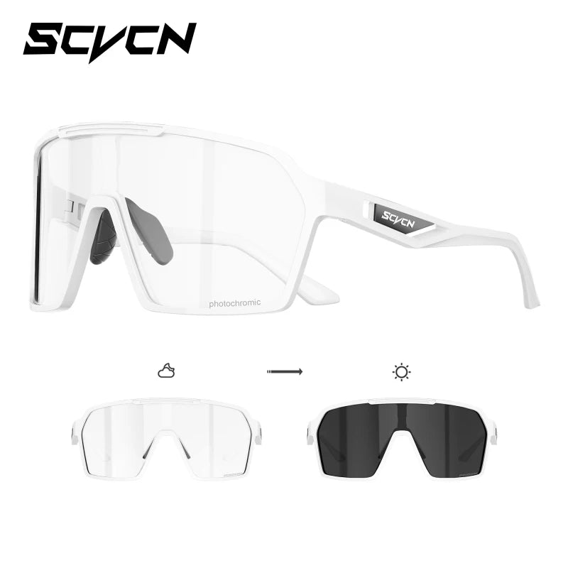 SCVCN Cycling Glasses Sunglasses for Men Outdoor Sports Glasses UV400 Hiking Eyewear MTB Road Cycling Goggles Bicycle Women