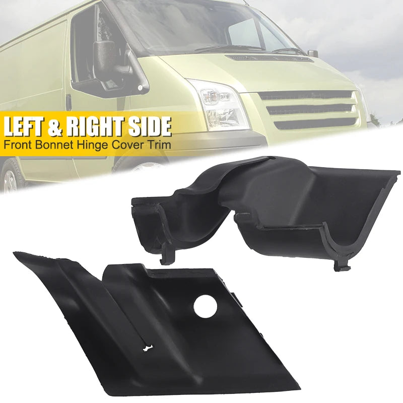 2Pcs RV Front Windshield Wiper Cowl End Panel Cover Trim For Ford Transit Mk7 2006-2013 1433665 Car Windshield Wiper Parts